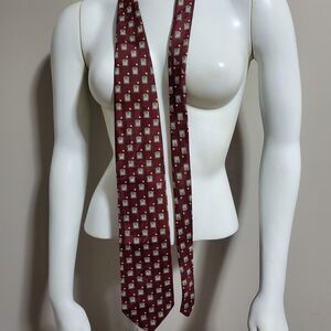 Puritan Maroon Tie 